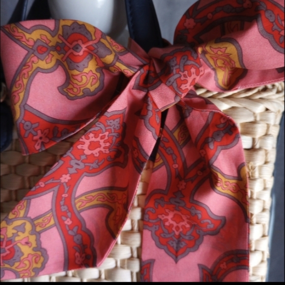 Liberty Art Fabric Skinny Scarf Organic Cotton Jimi Paisley Red Hendrix 60s 70s - Picture 10 of 14